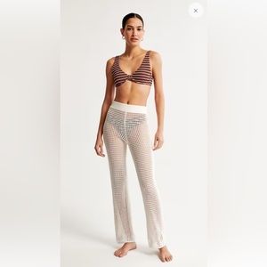 Abercrombie & Fitch | Crochet Coverup Pants | M